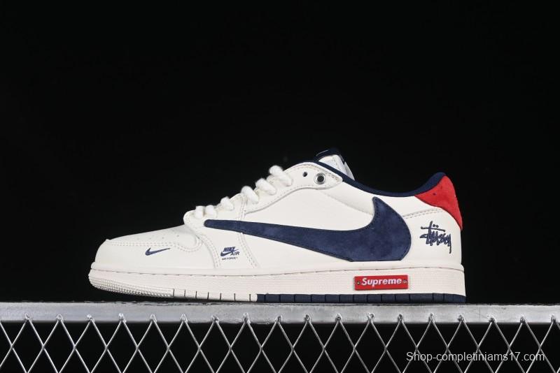 Nike Travis Scott x Fragment Design x Air Jordan 1 Low OG SP AJ1 Low Top Casual Sneakers - SJ2068-147