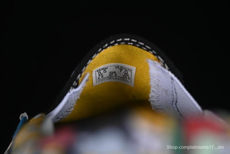 Vans Slip-on Pro Simpson Family All Over Print Low Top Skate Shoes - VN0A3WMD1TJ