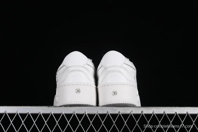 SMFK Comfortable Chunky Sole White Sneakers - T.D4