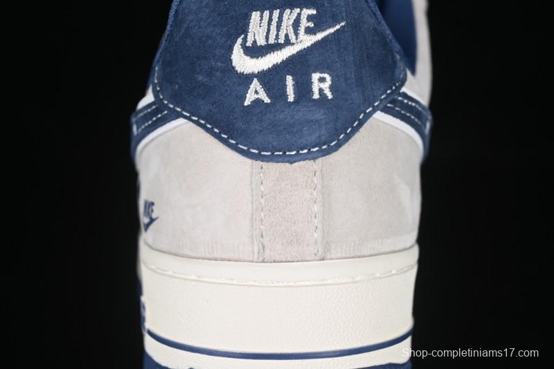 Nike Air Force 1 '07 Low Collaboration with Violent Bear - Snow Grey Pigskin Edition - KK1988-053