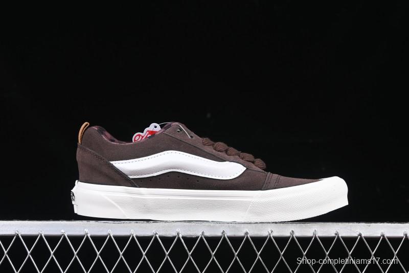 Vans Knu Skool Low Top Retro Casual Vulcanized Sneakers - VN000CS0DFN