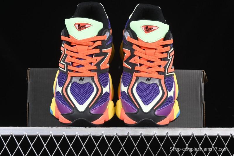 New Balance 9060 Retro Casual Running Sneakers with ABZORB Cushioning Technology - U9060NBX