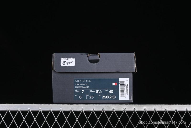 Onitsuka Tiger Mexico 66 Low-Top Casual Running Shoes - 1183C391-100