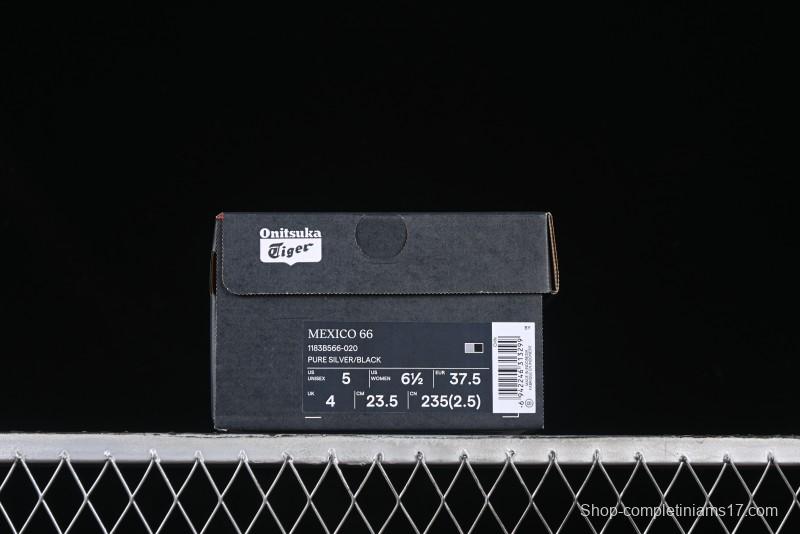 Onitsuka Tiger Mexico 66 Low-Top Leather Sneakers for Casual Running and Leisure - 1183B566-020