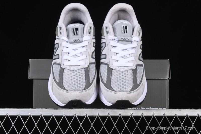 New Balance 990 Series Premium USA-Made Retro Running Shoes - M990GL5