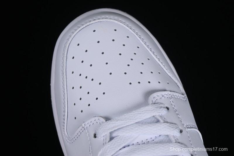 Nike SB Dunk Low All-White Low-Top Casual Skate Shoes - DV0831-101