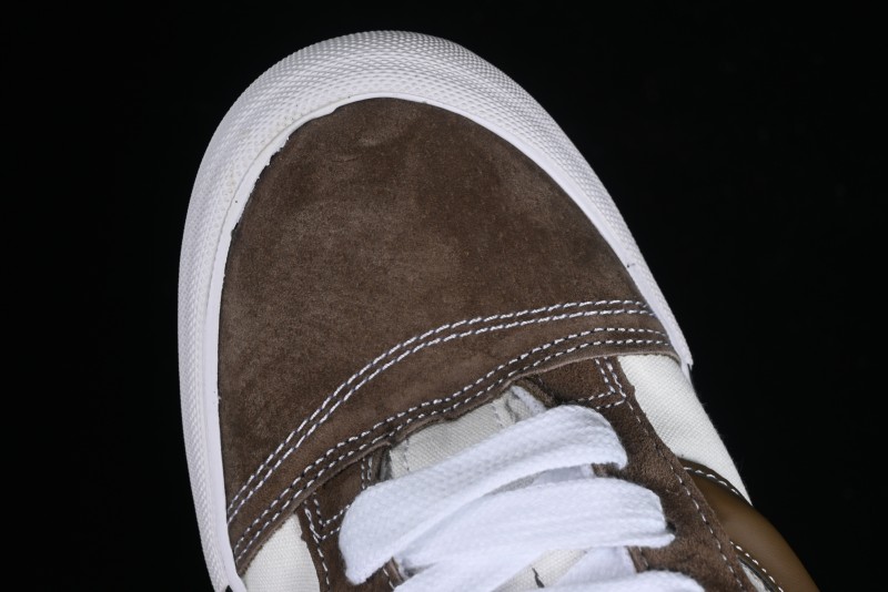 Vans Classics Knu Skool Coffee White Brown Slip-On Shoes - VN0009SAK330