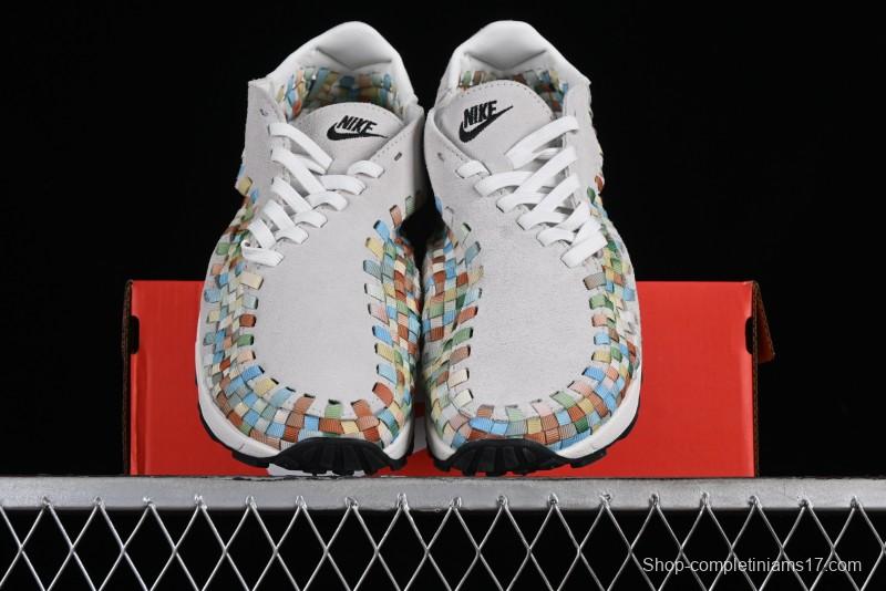 Nike Air Footscape Woven Asymmetrical Woven Slip-Resistant Abrasion-Resistant Low-Top Lifestyle Casual Shoes - FB1959-101