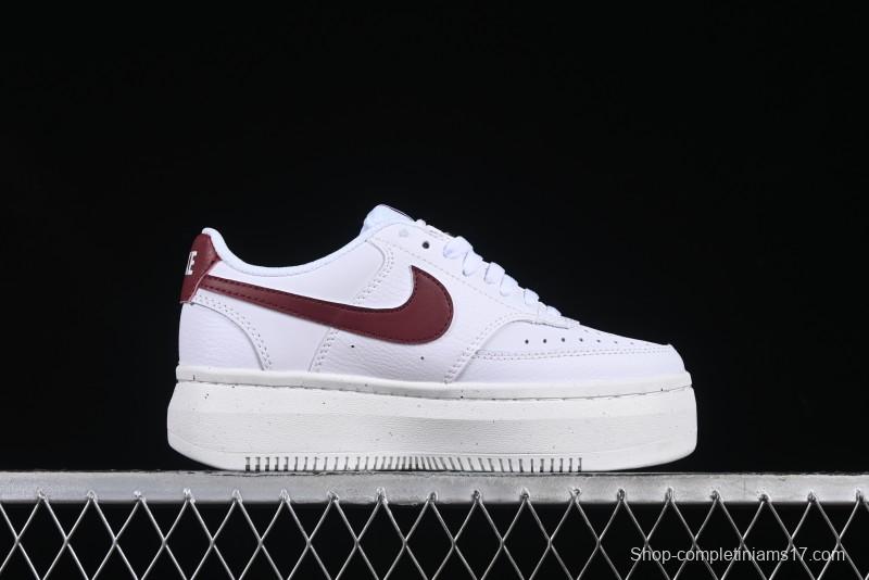 Nike Court Vision Alta Casual Sneakers with Thick Sole for Campus Wear - DZ5394-103