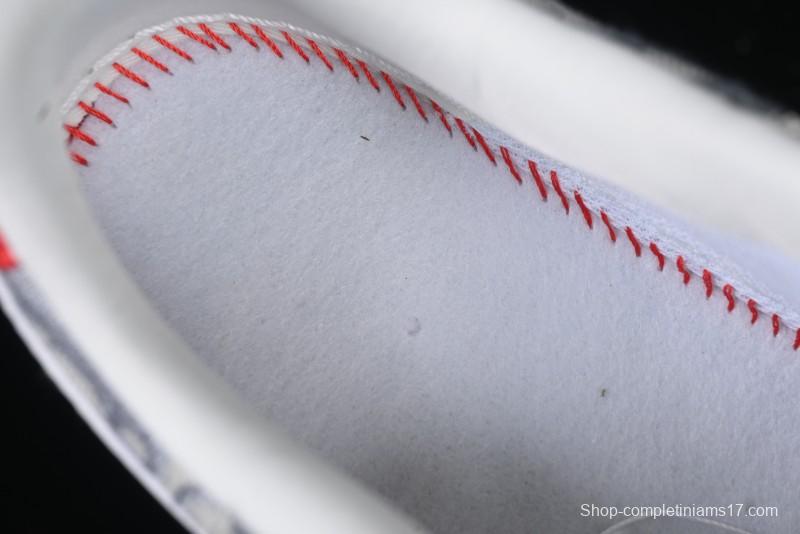 Nike Air Force 1 '07 Low Dior Collaboration - Grey Pattern Low-Top Casual Sneakers - DF0188-021