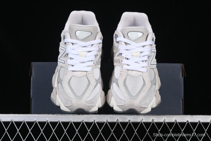 New Balance NB9060 Series Retro Casual Running Shoes with ABZORB Cushioning - U9060FGN