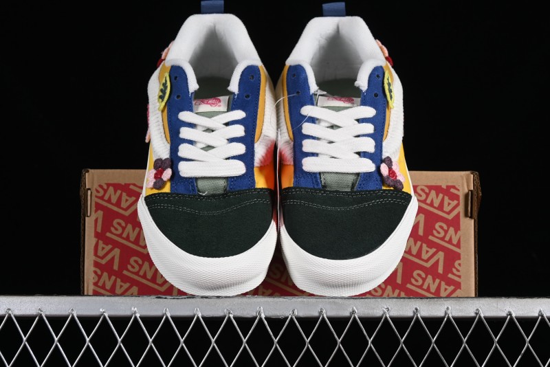 Vans Knu Skool Trip Multi Floral Patchwork Sneakers - VN0009QCBMI