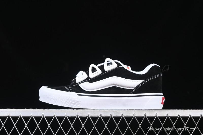 Vans Knu Skool DR Black White New Series Chunky Sneakers - VN000CZUVE9