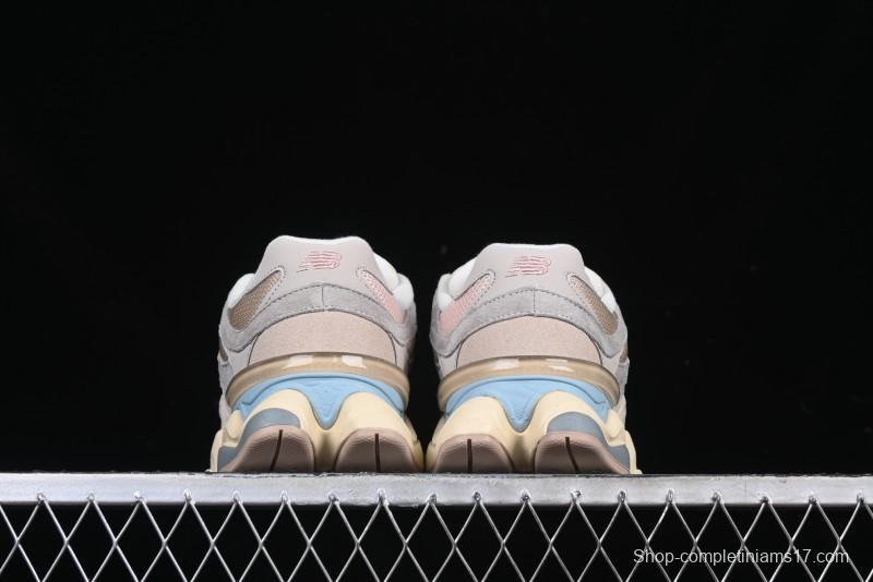 New Balance 9060 Retro Casual Running Sneakers with ABZORB Cushioning Technology - U9060WCG