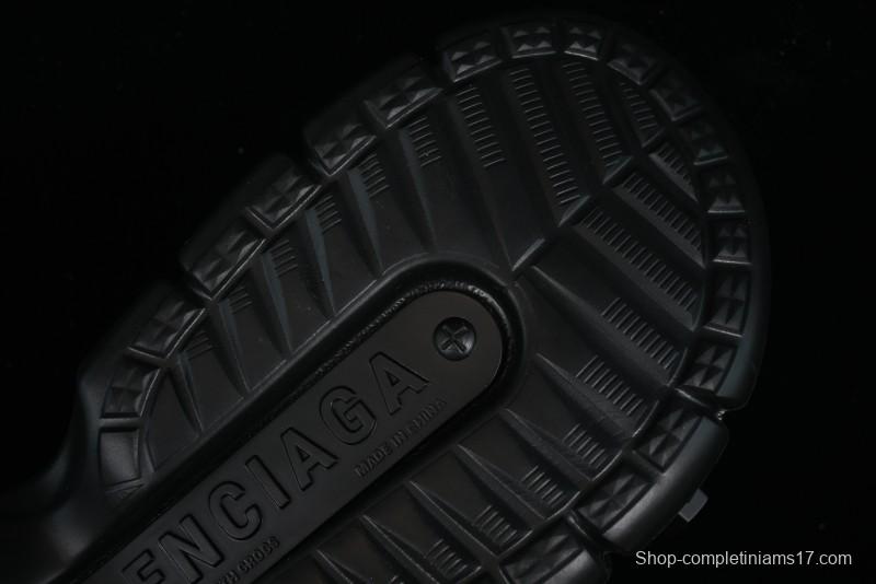 Balenciaga Hardcrocs Slide EVA Round-Toe Ultra Thick Sole Clog Sandals - W1S8N1010