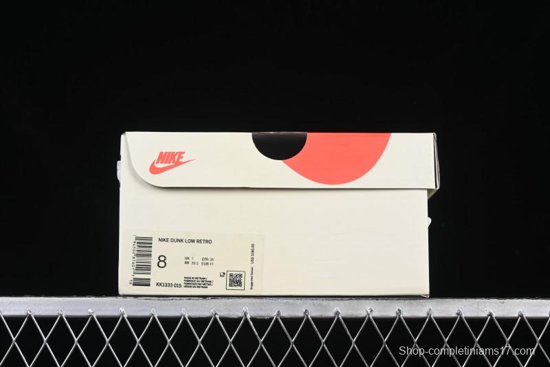 Nike SB Dunk Low Stussy Anniversary Edition Customized Low-Top Casual Skate Shoes - KK1333-015