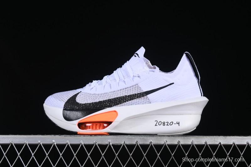 Nike Zoom Vaporfly Next 3% Prototype Super Marathon Running Shoes with Dual Air Zoom and ZoomX Foam - FD8356-100