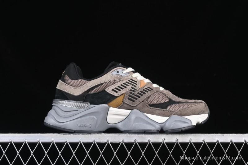 New Balance NB9060 Series Retro Casual Running Shoes with ABZORB Cushioning - U9060FMB