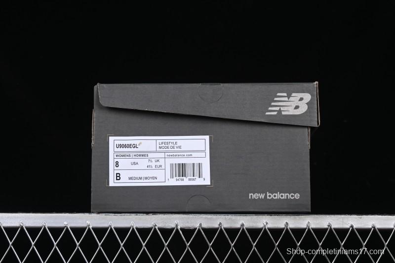 New Balance 9060 Retro Casual Running Shoes with ABZORB Cushioning Technology - U9060EGL