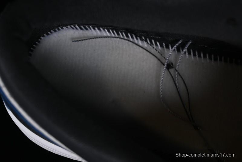 Nike Air Jordan 1 Low AJ1 Black Grey Blue Hook Basketball Shoes - DC0774-040