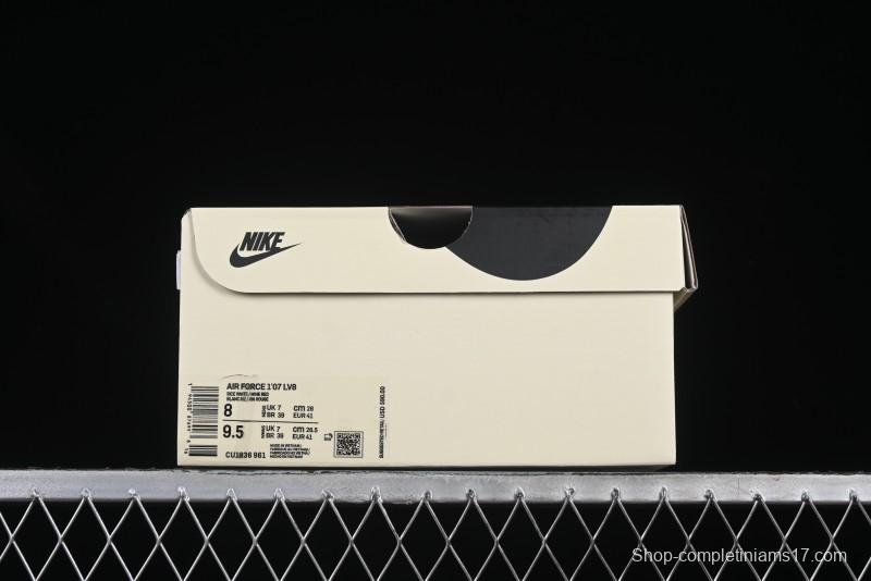 Nike Air Force 1 '07 Low QR Code Black Star Sneakers Low-Top Casual Shoes - CU1836-961