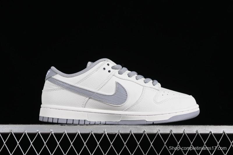 Nike SB Dunk Low NYC Collaboration Light Gray Low-Top Casual Skate Shoes - NC2103-302