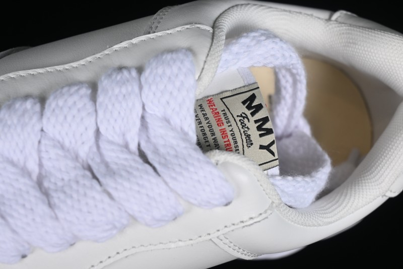 Wayne Original Sole Leather Low Sneaker with Deconstructed Ice Cream Sole - MMY