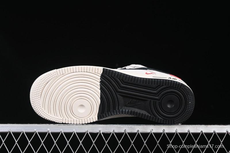 Nike Air Force 1 '07 Low Champion Collaboration Triple Swoosh Low-Top Casual Sneakers - SJ6698-021