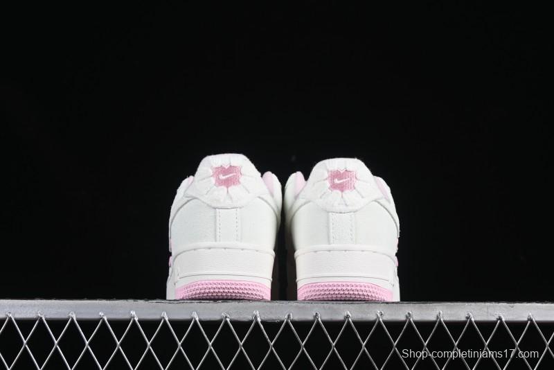 Nike Air Force 1 '07 Low Valentine's Day Limited Casual Sneakers with Full-Length Air Cushion - HV5992-111