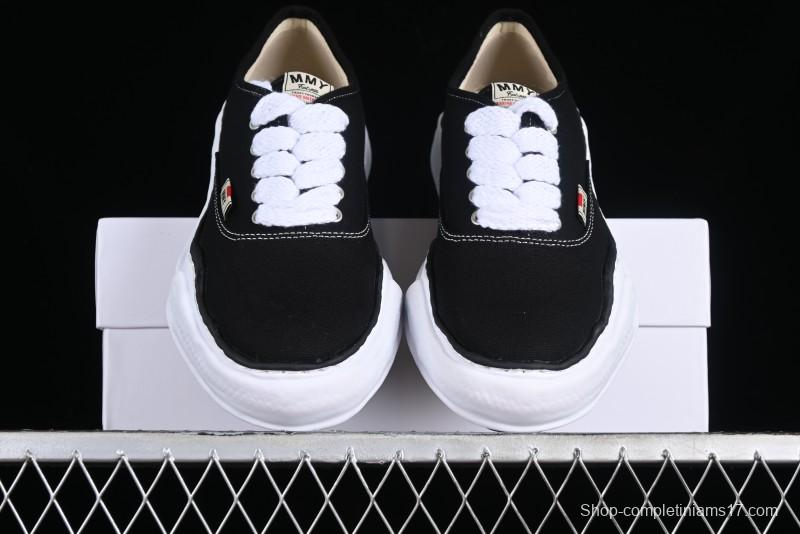 Wayne Original Sole Leather Low Sneaker with Deconstructed Ice Cream Sole - W.E5