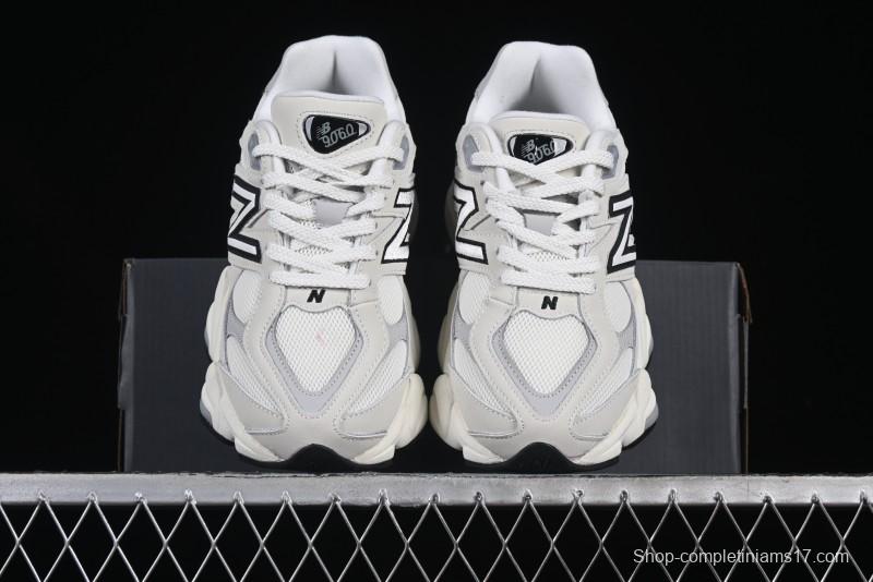 New Balance NB9060 Series Retro Casual Running Shoes with ABZORB Cushioning - U9060ZGF