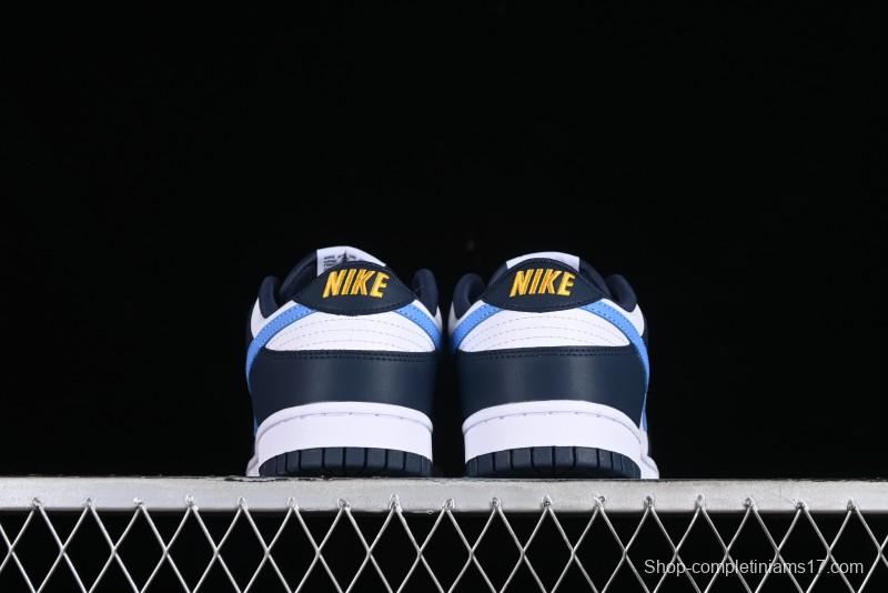 Nike Dunk Low SB Casual Skate Shoes in Obsidian/University Blue Colorway - FN7800-400