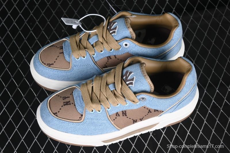 New York Yankees MLB Chunky Liner Dia Monogram Thick Sole Casual Running Shoes - 3ASXCLJ4N50BLS