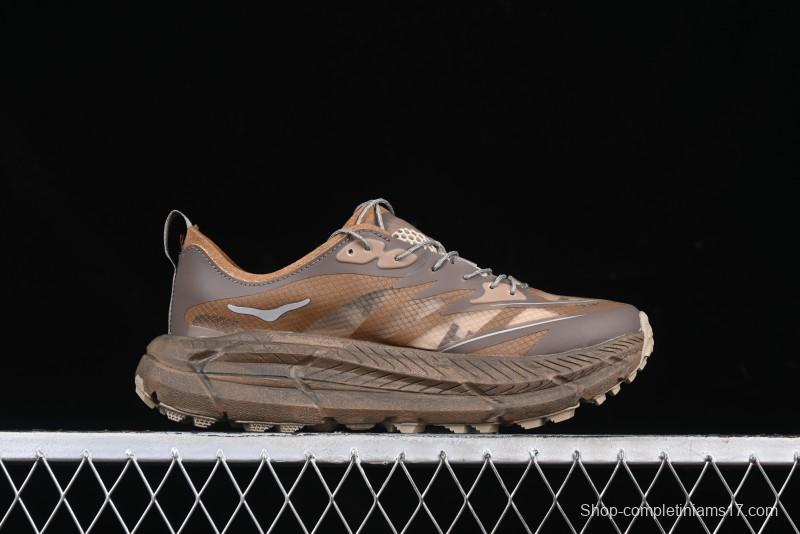 HOKA ONE ONE Satisfy Running Mafate Trail Low-Cut Cushioned Outdoor Hiking Shoes - 1157050 RBBR