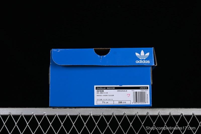 Adidas Originals Gazelle Indoor IG1636 Retro Casual Low-Top Sneakers with Non-Slip and Wear-Resistant Sole