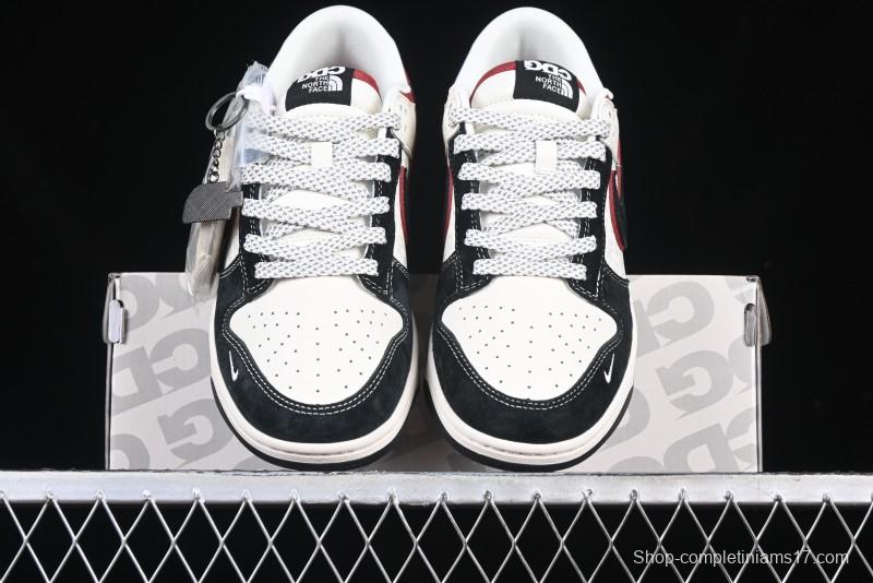 Nike SB Dunk Low The North Face Collaboration Anniversary Edition Custom Sneakers - DM6868-043