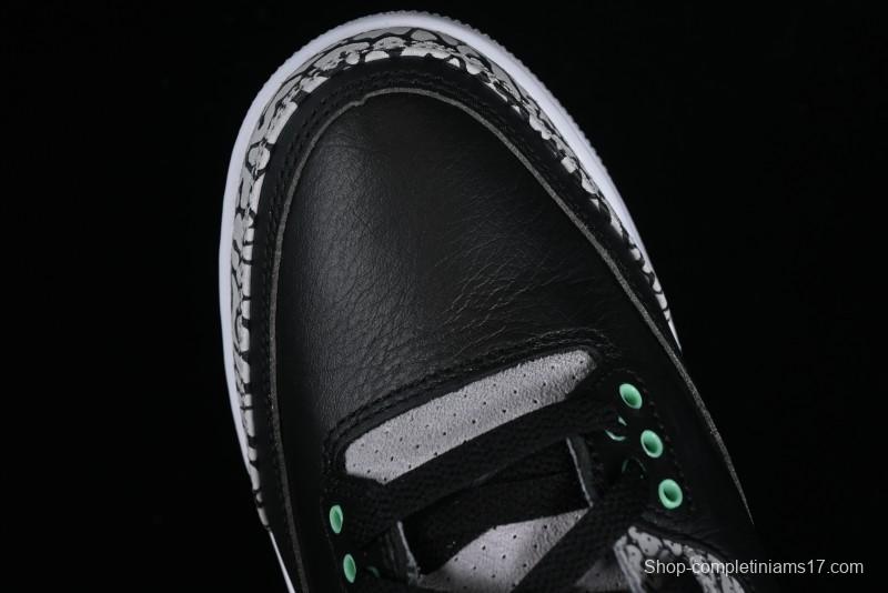 Nike Air Jordan 3 Retro Sneakers Green Glow - CT8532-031