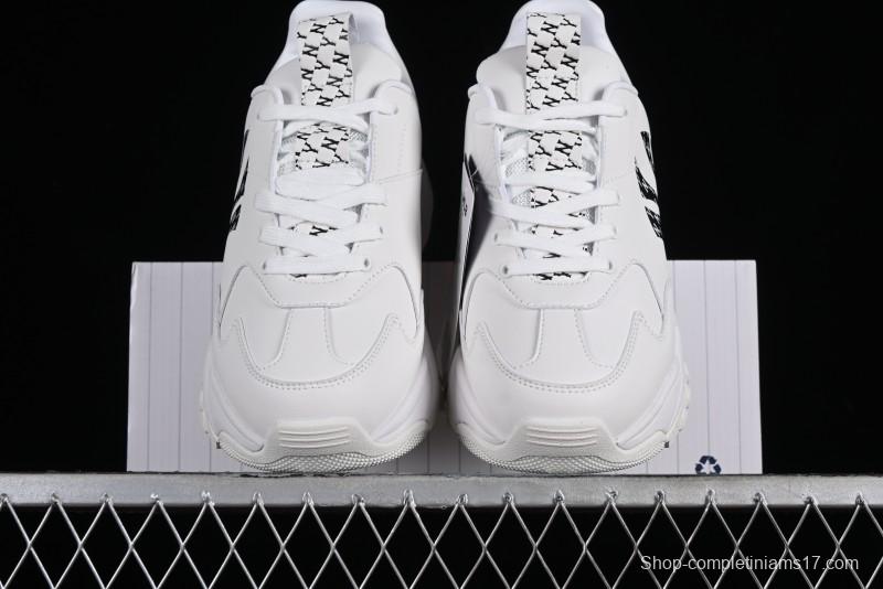 MLB Bigball Chunky Mono New York Yankees Thick Sole Casual Sneakers - 32SHCM01150W