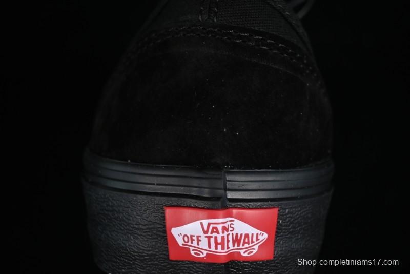 Vans Style 36 SF All Black Skate Shoes with Killer Whale Half-Toe Cap Design - VN0A3MVLB8C