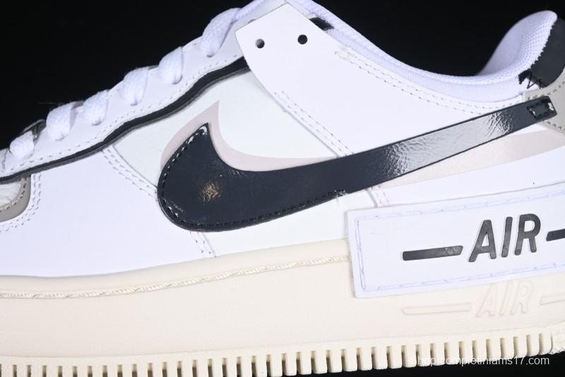 Nike Air Force 1 Shadow Low-Top Sneakers with Lightweight EVA Midsole and Anti-Slip RB Rubber Outsole - DZ1847-110