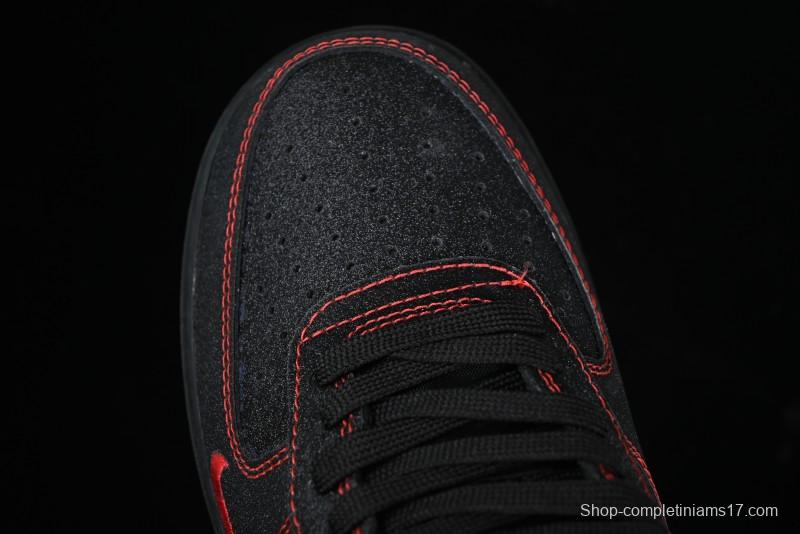 Nike Air Force 1 '07 Low Casual Sneakers in Heartbeat Orange with Full-Length Air Cushion - DF0188-015