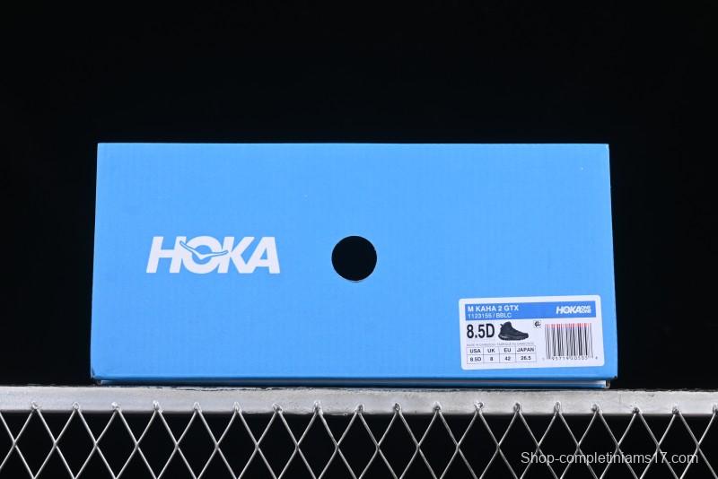 HOKA ONE ONE Kaha 2 Mid GTX Hiking Shoes with Cushioned Midsole and Waterproof Design - 1123155 BBLC