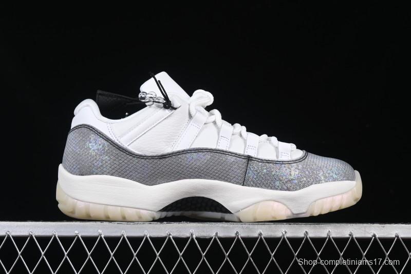 Nike Air Jordan 11 Low CNY Snake Year Limited Edition Tear-Away Basketball Shoes - HQ7000-001