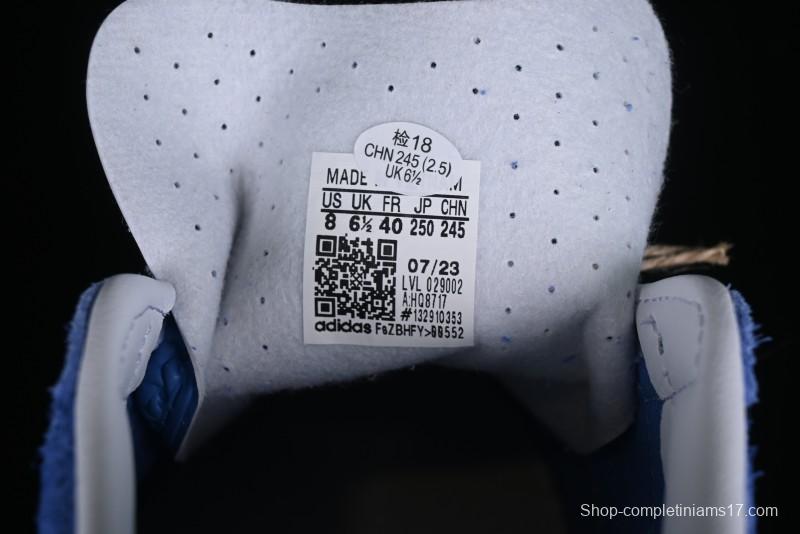 Adidas Originals Gazelle Indoor Retro Casual Slip-Resistant Wear-Resistant Low-Top Sneakers - HQ8717