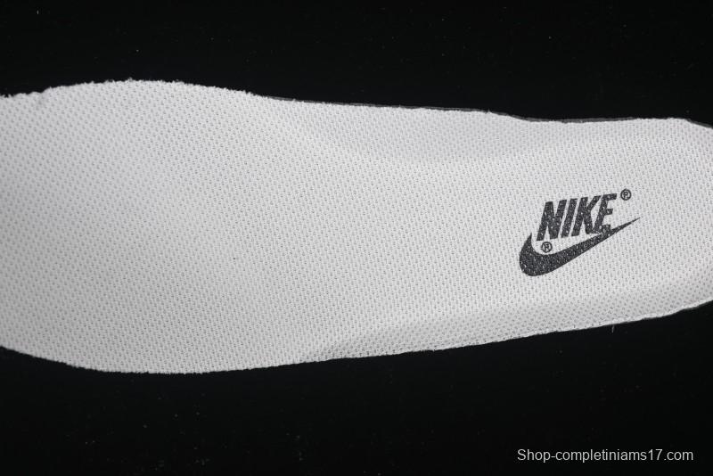 Nike Air Force 1 '07 Low Stussy Collaboration Black Leather Low-Top Casual Sneakers - HH7518-045