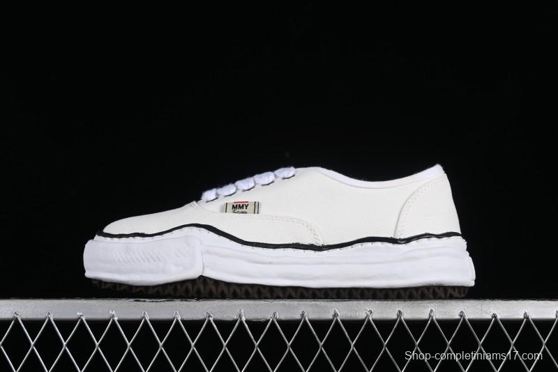 Wayne Original Sole Leather Low Sneaker with Melted Ice Cream Outsole - W.E5