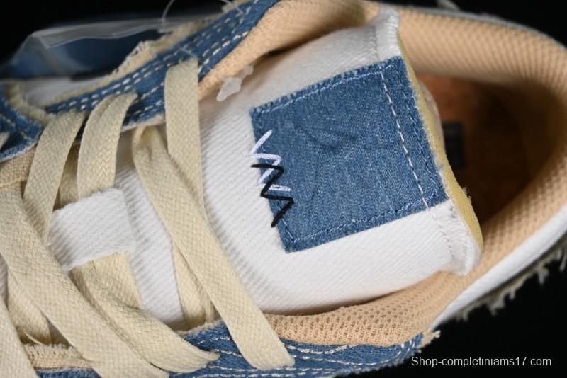 Nike Air Jordan 1 Low SE "WRMK" AJ1 Sashiko Stitch Low-Top Casual Sneakers - FN7670-493