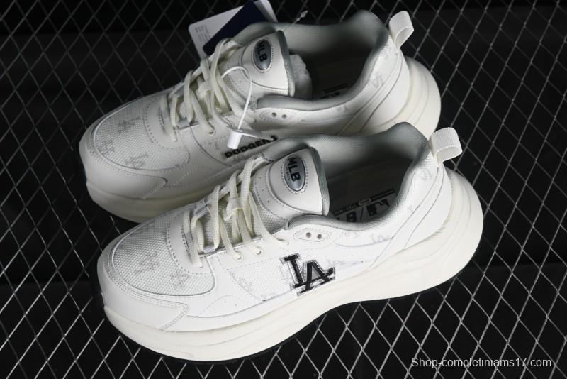 New York Yankees NY MLB Fast Ball Classic Monogram 24SS Retro Casual Running Shoes - 3ARNFSB4N07CRS
