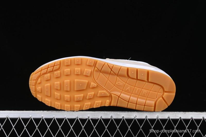 Nike Air Max 1 Retro Running Shoes with Half-Sole Air Cushion - AA0512-100