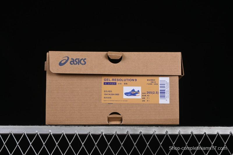 Asics Gel-Resolution 9 Retro Breathable Cushioned Casual Running Shoes - 1041A384-960